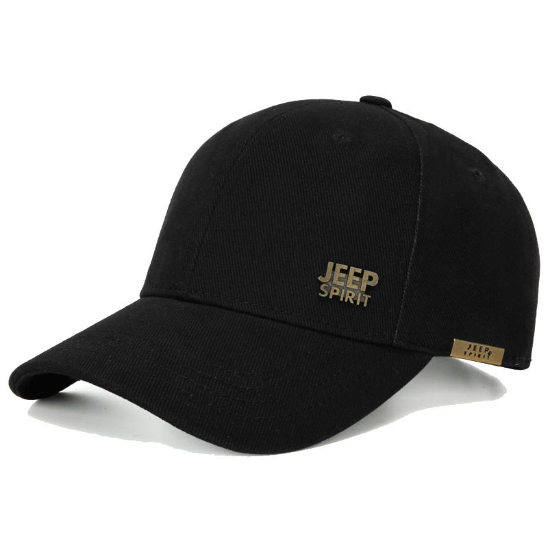 New Pint Outdoor JEEP Light Adjustable Baseball Cap Sun Hat Sunhat All Season Hat Men's Hat Big Hat Hat can wear a baseball cap