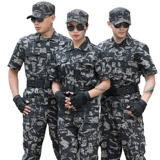Рабочая работа на открытом воздухе дышащая подлинная летняя военная фанатная спецназ износостойкий тонкий стиль без исчезновения коротких рукавов