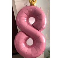 Розовая корона номер-8