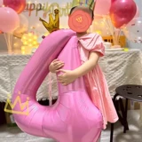 Большой цифровой воздушный шар, детское вечернее платье для мальчиков и девочек