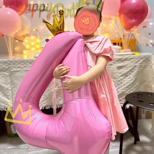 Большой цифровой воздушный шар, детское вечернее платье для мальчиков и девочек