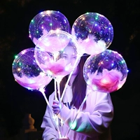 Модель горячей продажи - модель светящегося шарикового шарика [5 штук] для воздушного насоса