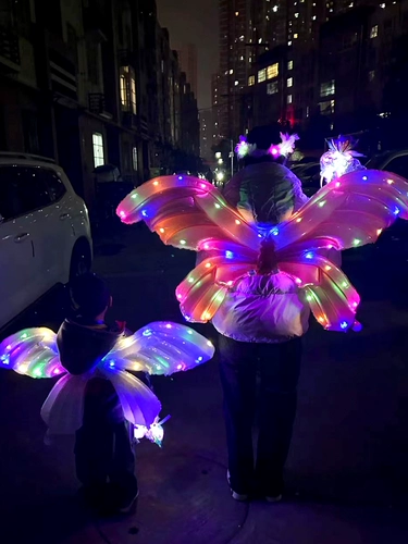 Надувной мигающий дорожный воздушный шар с бабочкой, популярно в интернете, оптовые продажи