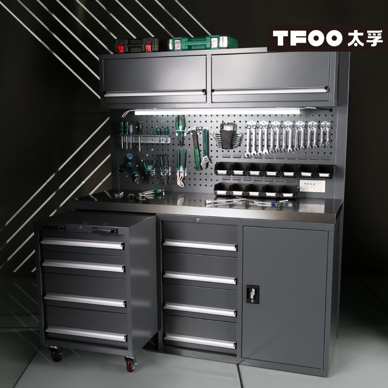 Taifu automobile 4S shop large combined tool cabinet repair workshop against the wall multi-function workstation domineering