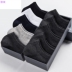 Vớ Mens Black and White vớ Four Seasons Thuyền Socks Mens vớ ngắn mùa hè mỏng 癕 cuối 祩 衭. 