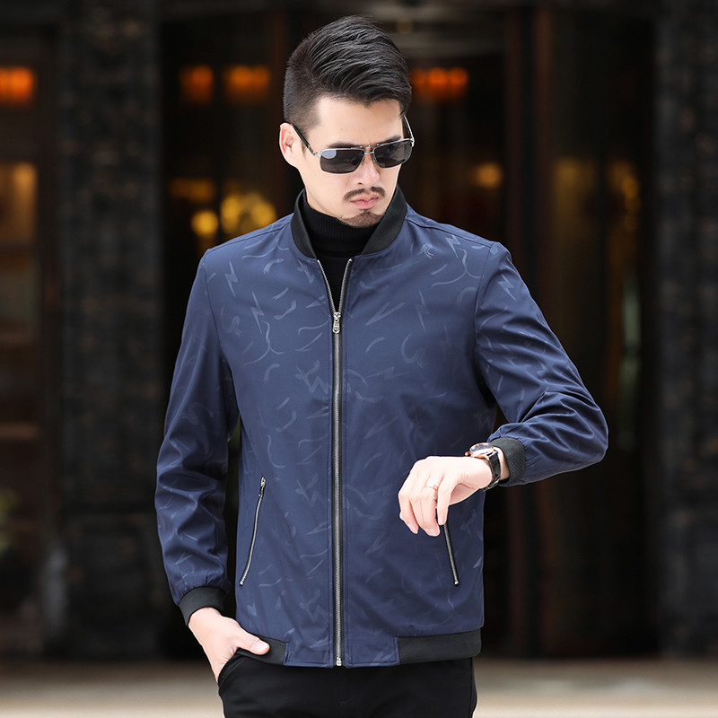 áo khoác áo khoác mỏng mùa hè thường cha áo jacket trung niên nam 2020 mới trung niên nam