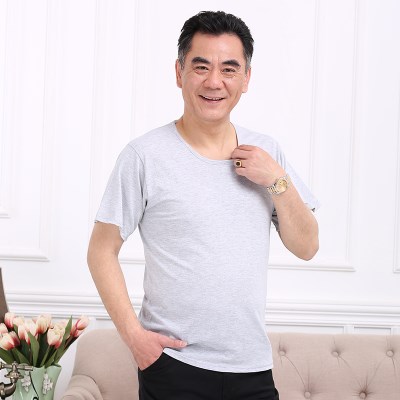 Jersey trắng mens mùa hè vest mens trang trí áo sáng tạo đổ mồ hôi mens đẹp trai cha lớn mã trung niên.