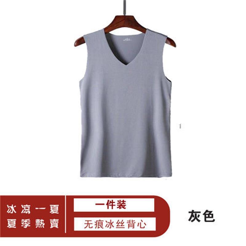 (Mã lớn tùy chọn không có dấu) vest nam mùa hè đánh dấu bottomshirt áo không tay T-shirt mùa xuân váy