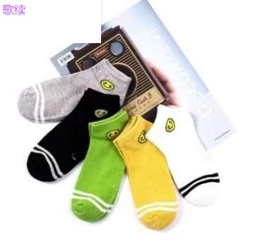 Childrens Socks bông chàng trai 2-3-5-7-10 tuổi thuyền vớ mùa xuân rơi chàng trai vớ mỏng vớ em bé bông.