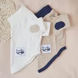 Костюм Du Pet Весна и летние собаки и кошачья одежда вышита на пятно рубашки для медведя Malzus Teddy