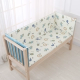 Хлопковая кроватка, детские бортики для новорожденных для приставной кровати, детская защитная лента для кровати, защита от столкновений, делается под заказ
