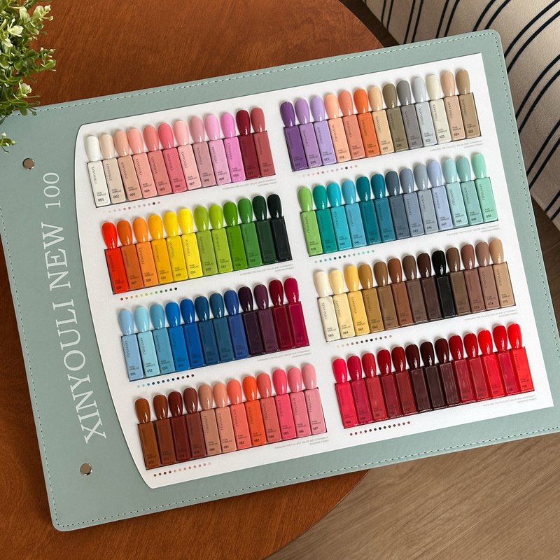 Authentic Youli 100-Color Eco-Friendly Plant-Based Nail Polish Gel 2026 New Trendy Colors Nail Art Shop Special Set