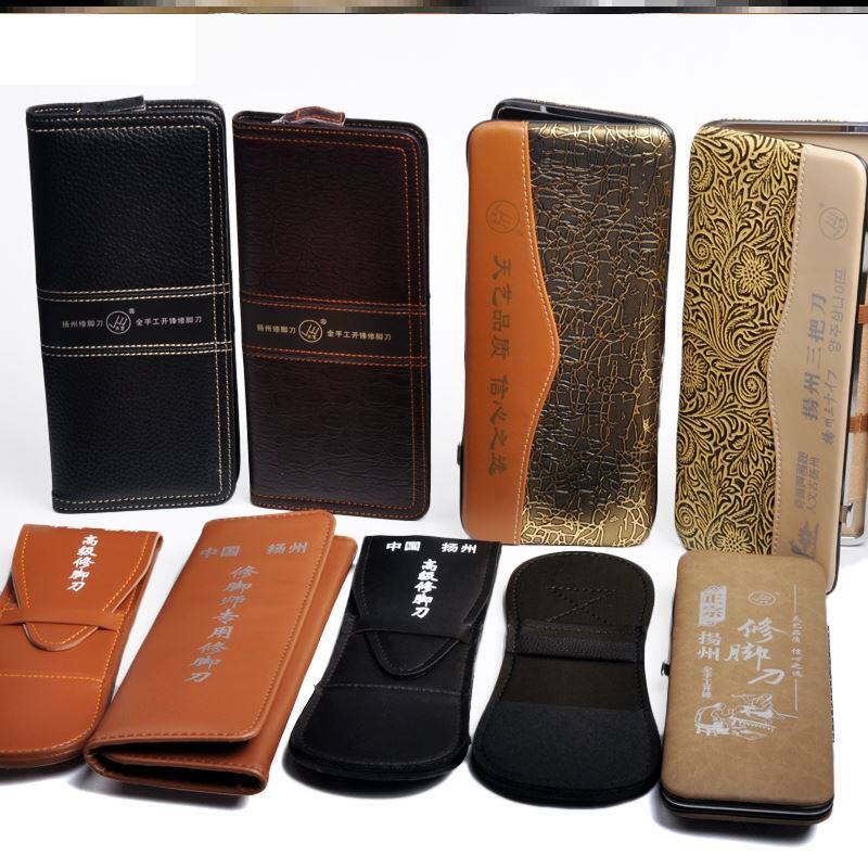 Nail knife collection box contains packaged nail clamp leather package package Nail shear shear package