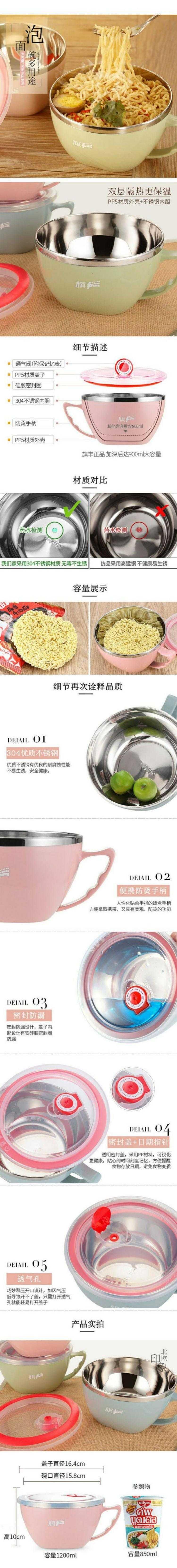 Enamel with handle nostalgic Enamel rice batch take lunch box lunch box unit with cover students dining room to the job