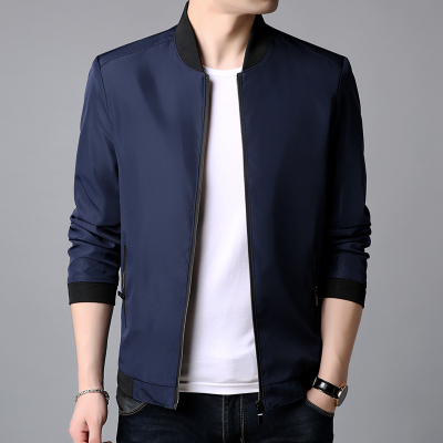 秋冬中青年外套休闲上衣夹克