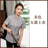 Женская серая рубашка