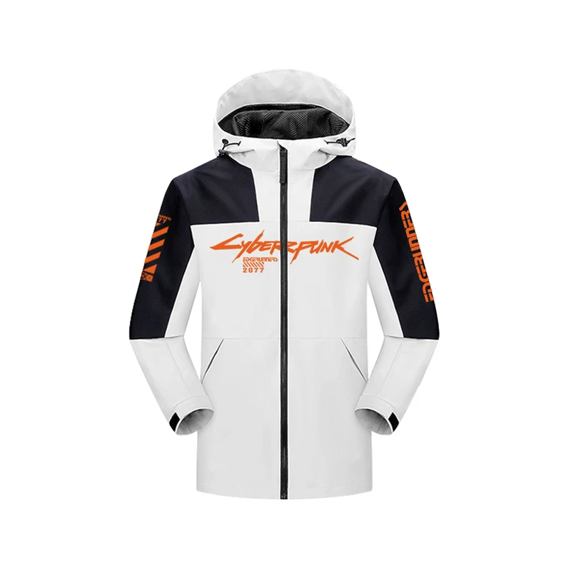 Киберпанк 2077 игровая куртка, куртка в стиле боевых искусств, David Martinez Clothing Jacket, Shock Clothes для мужчин
