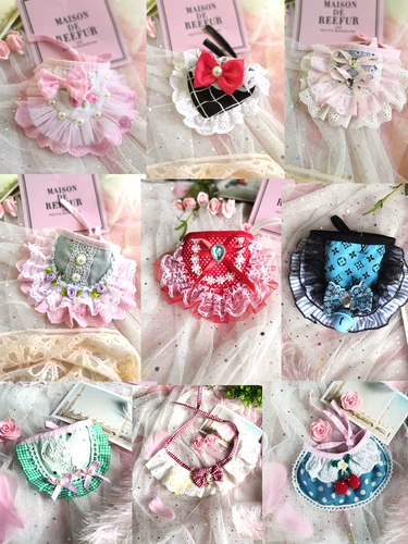 Слюнявчик, шарф, кружевной хлопковый нагрудник для принцессы