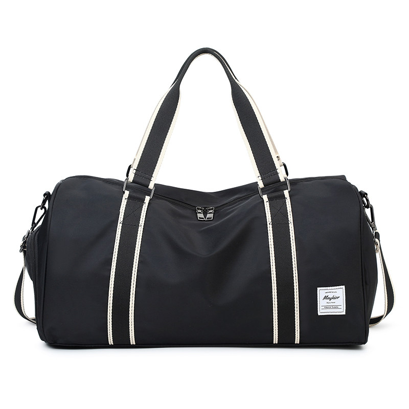 Large-Capacity Portable Travel Bag, Men's Gym Bag, Lightweight Storage Bag, Short-Distance Business Trip Luggage Bag, Women's Dry and Wet Separation Trendy Bag