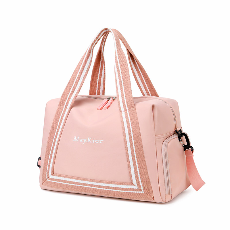 Internet Celebrity Hand Luggage Bag, Large Capacity Women's Travel Bag, Short-Distance Business Trip Lightweight Luggage Bag, Dry and Wet Separation Fitness Bag