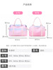 Large-Capacity Satchel Travel Bag, Women's Short-Distance Luggage Bag, Lightweight Storage Bag, Dry and Wet Separation Travel Bag 2024
