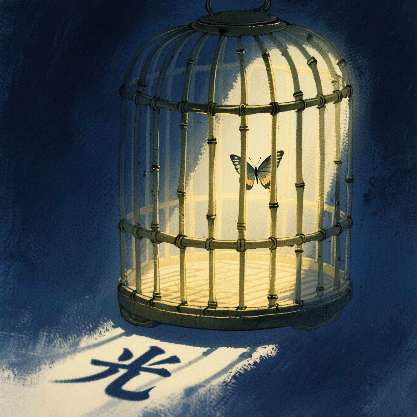 夜有微光的LOGO