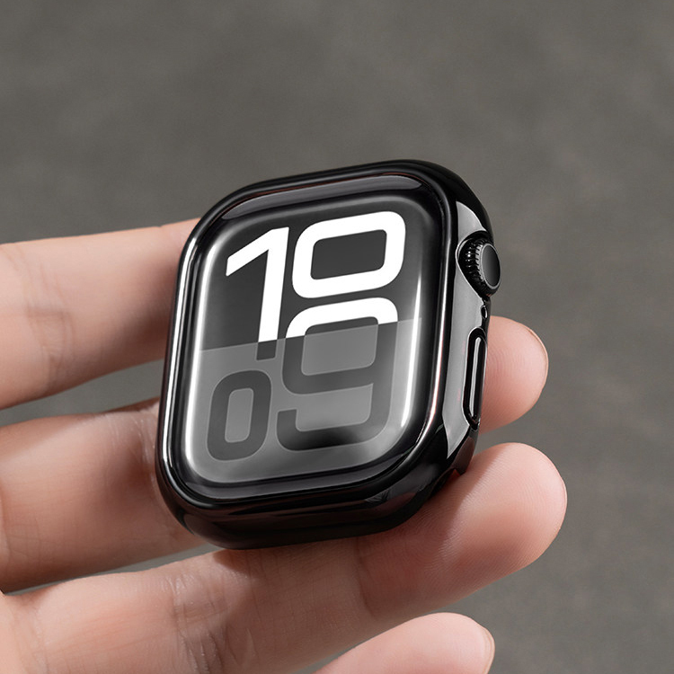 Suitable for Apple S11 Watch Case Iwatch10 Protective Case Apple Watch Protective Case Hard Shell Glossy Hollow Se3 Suitable for Apple S11 Watch Case Iwatch10 Protective Case Apple Watch Protective Case Hard Shell Glossy Hollow Se3