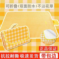 Picnic mat moisture-proof mat thickened outdoor picnic mat camping beach tent mat spring outing cushion waterproof lawn mat