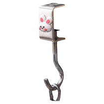 Student bag hook desktop detachable mobile bag hanging device primary school desk bag hook classroom desk bag hanging hook