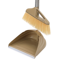 Broom dustpan set soft hair non-stick hair broom scraper single broom household sweeping hair artifact