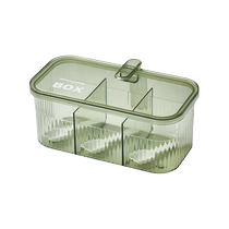 Комбинированный набор коробок для приправ кухонная бытовая банка для приправ с несколькими сетками соль глутамат натрия банка для хранения перца банка для приправ