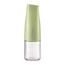 Oil pot automatic opening and closing household kitchen seasoning bottle oil salt sauce vinegar food grade gravity glass oil control pot does not hang oil