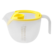 Filter measuring cup food grade egg liquid plastic egg beating cup egg baking with filter kitchen rice washing cup