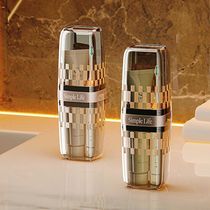 New dormitory wash cup set high-looking portable mouthwash cup couple pair toothbrush cup cute