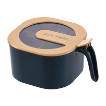 Seasoning box set four-grid all-in-one kitchen taste salt shaker home collection multi-grid storage seasoning box with lid