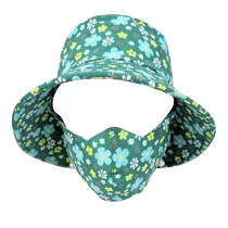 Hat and mask integrated sun hat for women summer sun protection and UV protection 2024 new style cycling fashion sun cover face