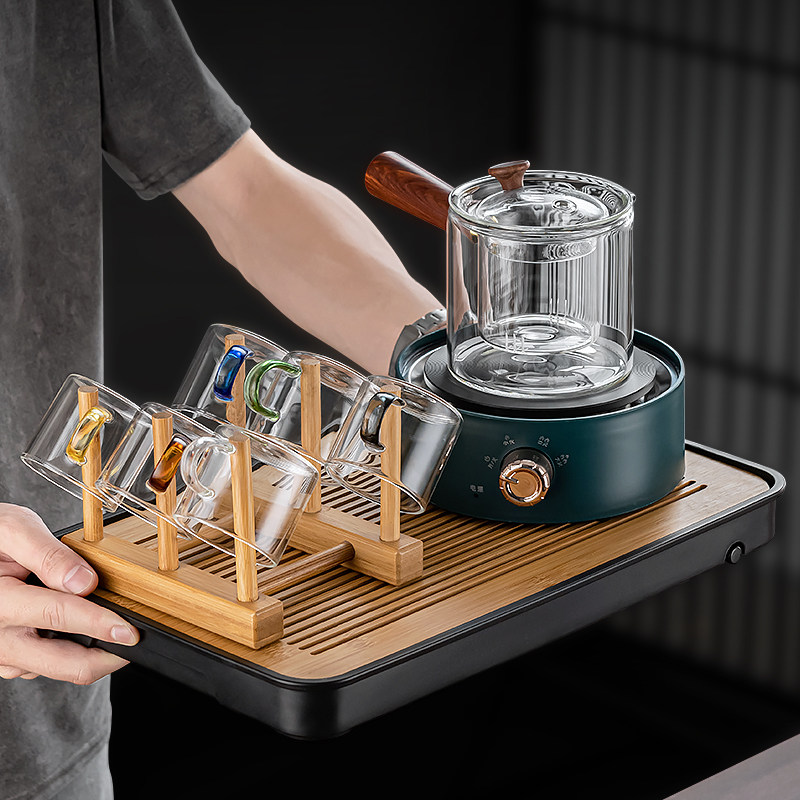 Tea Maker, Tea Kettle, Tea Stove, Glass Teapot, Water Boiling Kettle, Household Small Electric Ceramic Stove, Electric Heating Stove, 2025 New Model