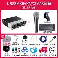 Ur22mkii+shur sm58 пакет