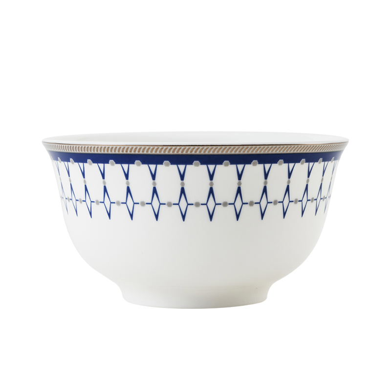 Ronda about ipads porcelain tableware bowls of rice bowls bowl European household utensils JianGe rainbow such use 4.5 inch ceramic bowl