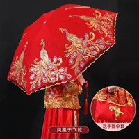 Phoenix Yufei [Fold Umbrella] (Новый высокий красный зонтик)