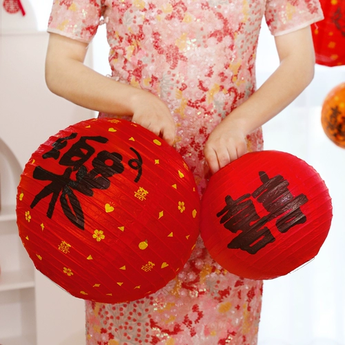 Красный фонарь, макет, комплект для невесты, реквизит подходит для фотосессий, декор, китайский стиль