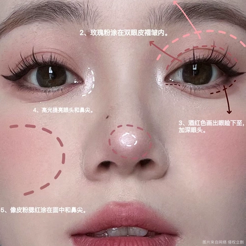 Цветок знает рельеф -румянец пробный пакет Unicorn Rococo Shell Mermaid Snow Cream Cream Free Free Trial