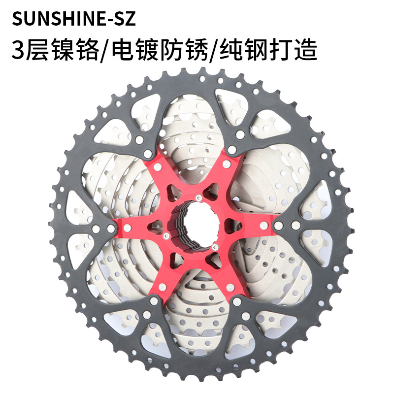 30-speed mountain bike cassette flywheel 10-speed 11-36 teeth 10S 11-42T 40T 50T expansion fly