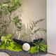 High-Quality Artificial Horsewood Green Plant for Landscaping, Window Display, Indoor Banyan Tree Decoration, Large Artificial Tree, Simple Landscape