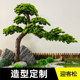 Artificial Welcoming Pine Tree, Large Beauty Arhat Pine, New Chinese Style Living Room Entrance Interior Decoration Landscaping