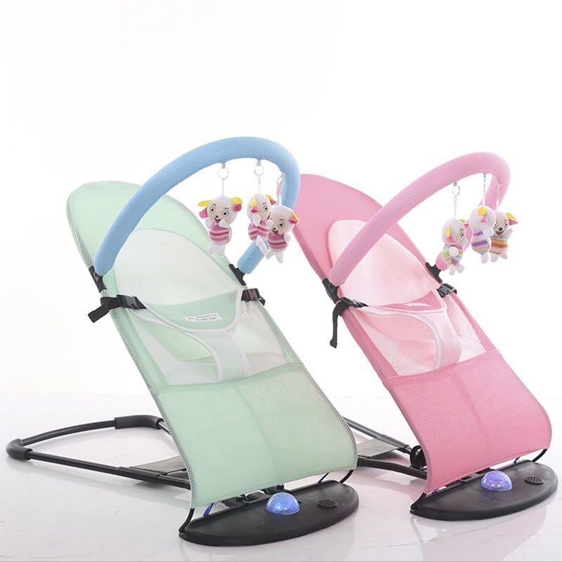 Coaxing Baby Artifact Baby Rocking Chair Comforting Chair Sleeping Baby Recliner Cradle Bed with Baby Coaxing Baby to Sleep Children's Rocking Bed - Taobao