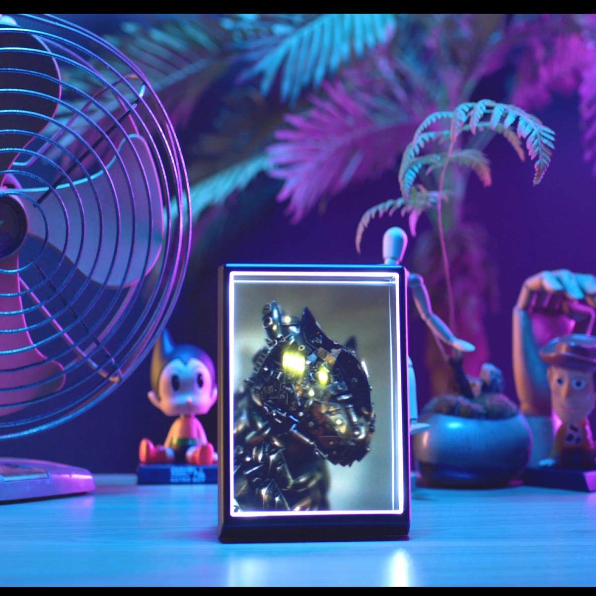 Looking Glass Portrait：你的桌面立体3D数码相框，定制专属回忆空间