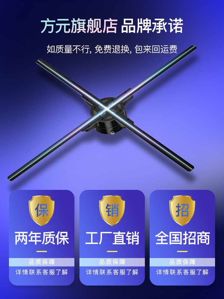 3D Голографический вентилятор-проектор Fang Yuan