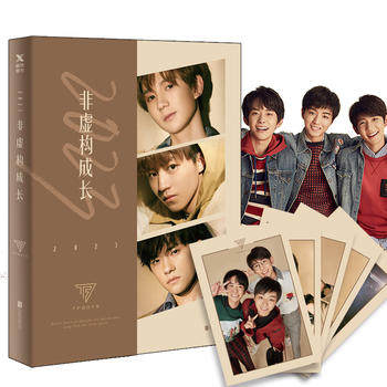 TFBOYS Wang Junkai Easy-to-close one thousand Seal King Source 2023 Non-fictional Growth TFBOYS pro-pen Signature Bookmark