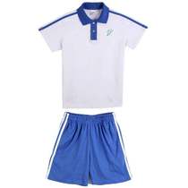 New Primary School students unified storm shachen leopard dust leopard Shenzhen school uniform short sleeve more dance clothing men
